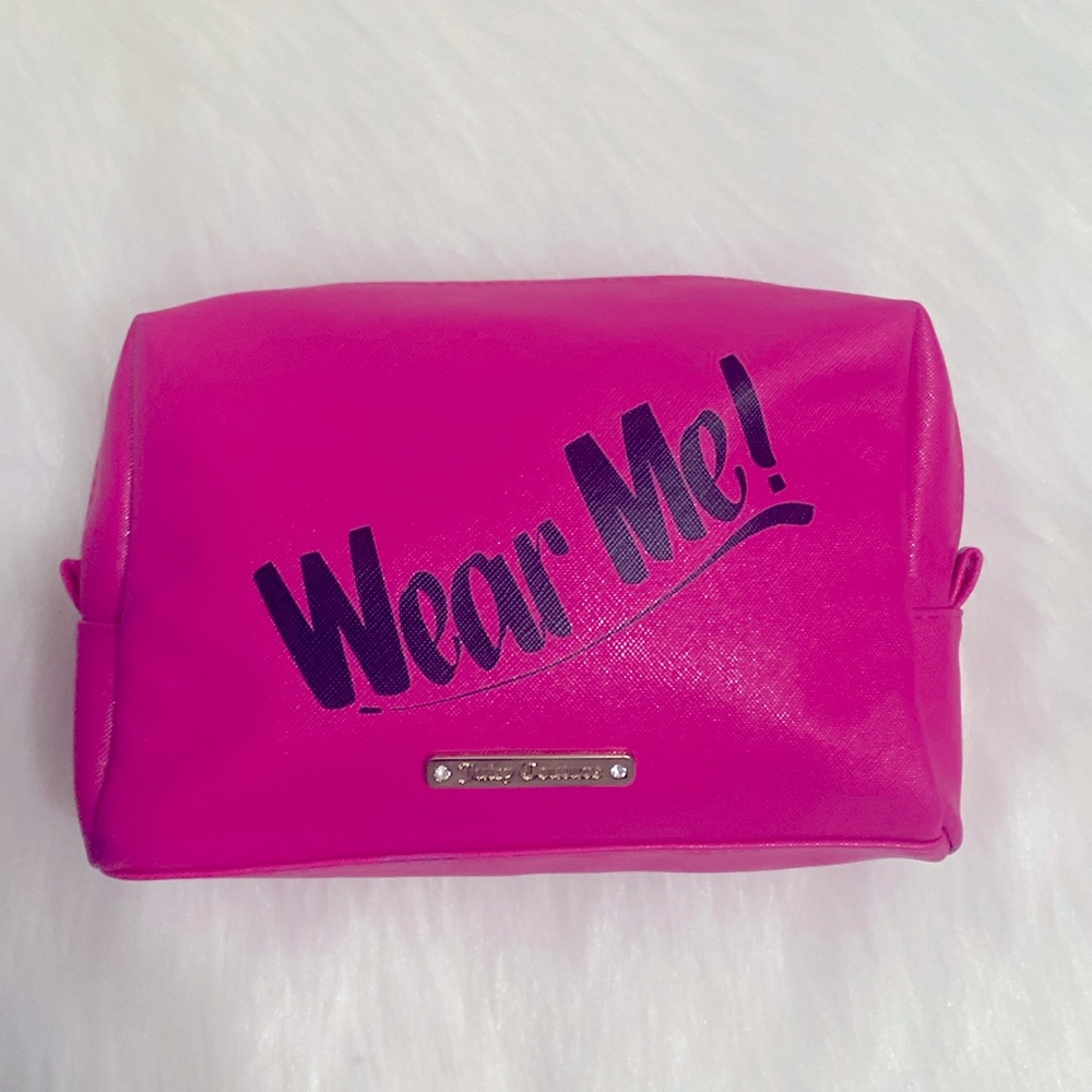 Juicy Couture Wear Me Make Up Bag Like New Excellent Condition🩷RARE🩷